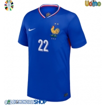 Maglie da calcio Francia Theo Hernandez #22 Prima Maglia Europei 2024 Manica Corta